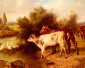 沃尔特 亨特 : Calves Watering